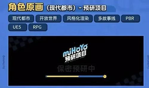 米哈游新游最新爆料,米哈游新游首曝，奇幻冒险即将开启！